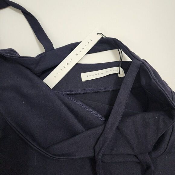 NEW Susana Monaco Size S - Open Back Tank Flare Dress in Midnight - Picture 8 of 9